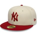 shapka-ploska-bezhov-prilepnala-59fifty-league-essential-na-new-york-yankees-mlb-ot-new-era