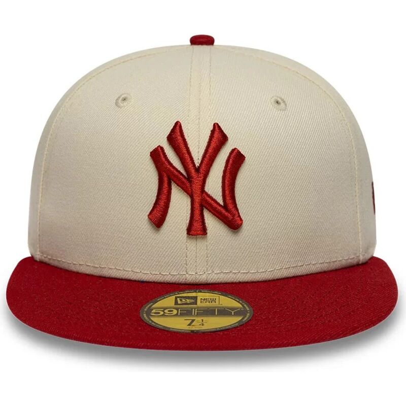 shapka-ploska-bezhov-prilepnala-59fifty-league-essential-na-new-york-yankees-mlb-ot-new-era