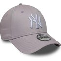 shapka-izvita-violetka-reguliruem-za-deca-9forty-league-essential-na-new-york-yankees-mlb-ot-new-era