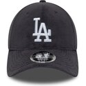 shapka-izvita-siv-snapbek-9forty-m-crown-fleece-na-los-angeles-dodgers-mlb-ot-new-era