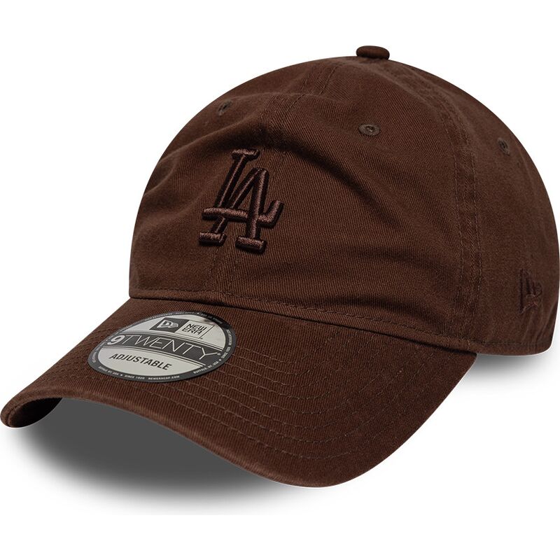 shapka-izvita-kafyav-reguliruem-9twenty-washed-midi-na-los-angeles-dodgers-mlb-ot-new-era