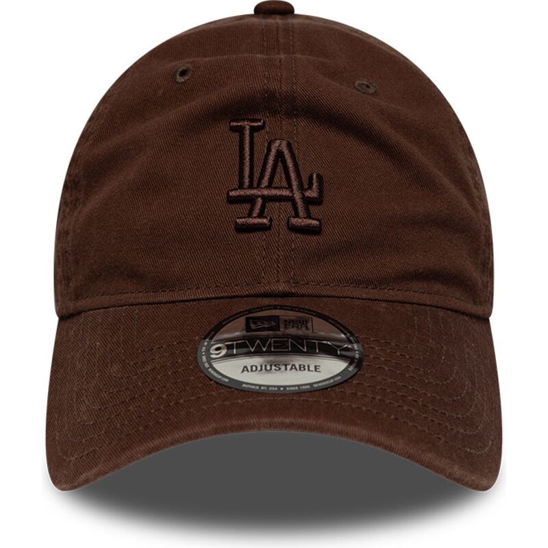 shapka-izvita-kafyav-reguliruem-9twenty-washed-midi-na-los-angeles-dodgers-mlb-ot-new-era
