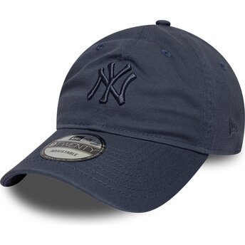 Шапка извита синя регулируем 9TWENTY Washed Midi на New York Yankees MLB от New Era