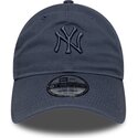 shapka-izvita-sinya-reguliruem-9twenty-washed-midi-na-new-york-yankees-mlb-ot-new-era
