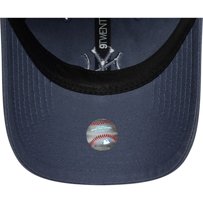 shapka-izvita-sinya-reguliruem-9twenty-washed-midi-na-new-york-yankees-mlb-ot-new-era