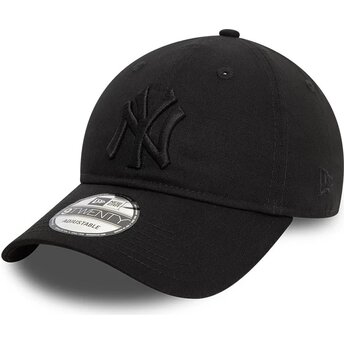 Шапка извита черна регулируем 9TWENTY League Essential на New York Yankees MLB от New Era