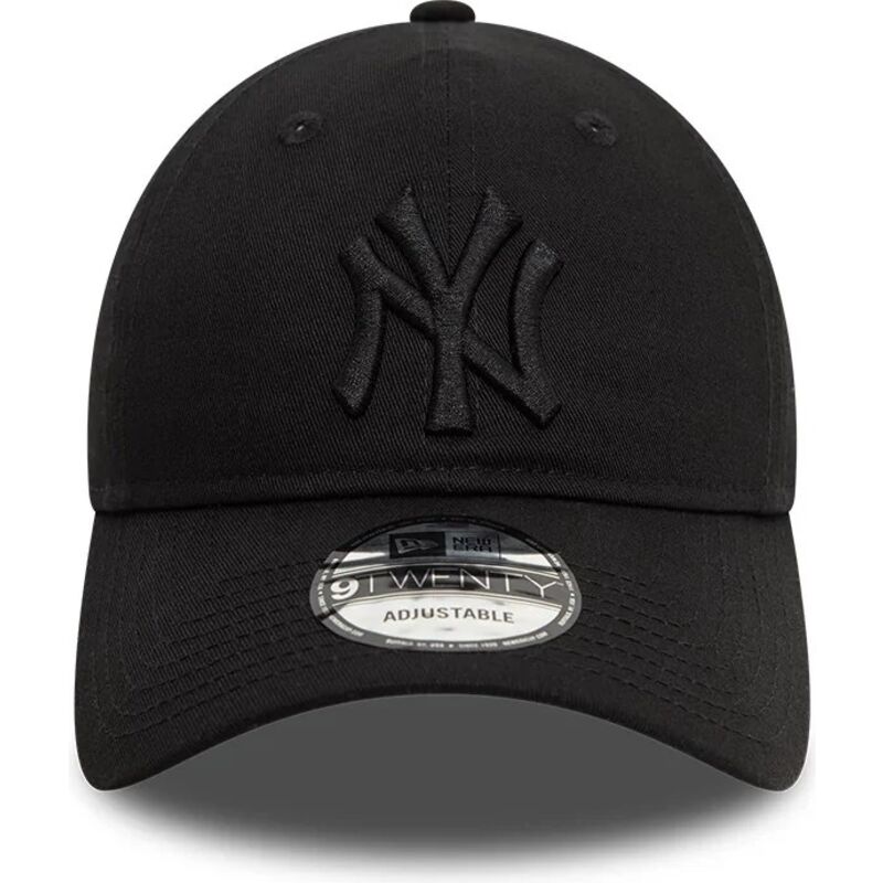 shapka-izvita-cherna-reguliruem-9twenty-league-essential-na-new-york-yankees-mlb-ot-new-era