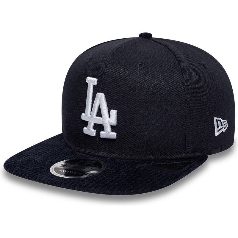 shapka-ploska-tmnosin-snapbek-9fifty-cord-visor-na-los-angeles-dodgers-mlb-ot-new-era