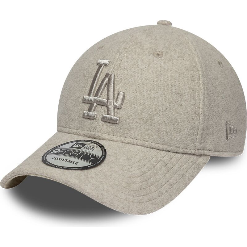 shapka-izvita-bezhov-snapbek-9forty-winter-na-los-angeles-dodgers-mlb-ot-new-era