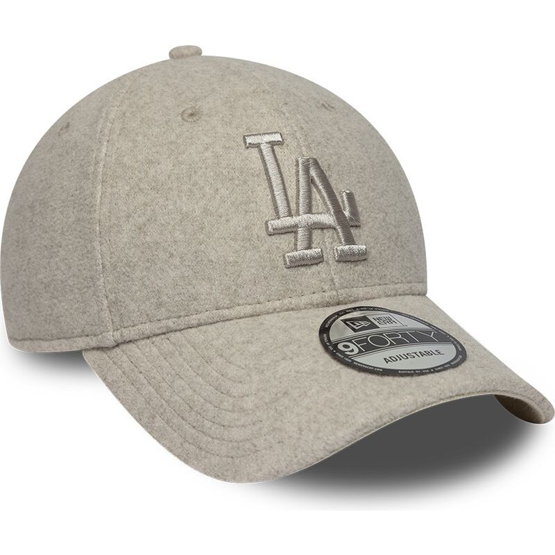 shapka-izvita-bezhov-snapbek-9forty-winter-na-los-angeles-dodgers-mlb-ot-new-era