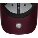 shapka-izvita-chervena-reguliruem-rosa-9forty-metallic-na-los-angeles-dodgers-mlb-ot-new-era