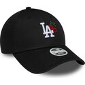 shapka-izvita-cherna-reguliruem-9forty-fruit-icon-cherry-na-los-angeles-dodgers-mlb-ot-new-era