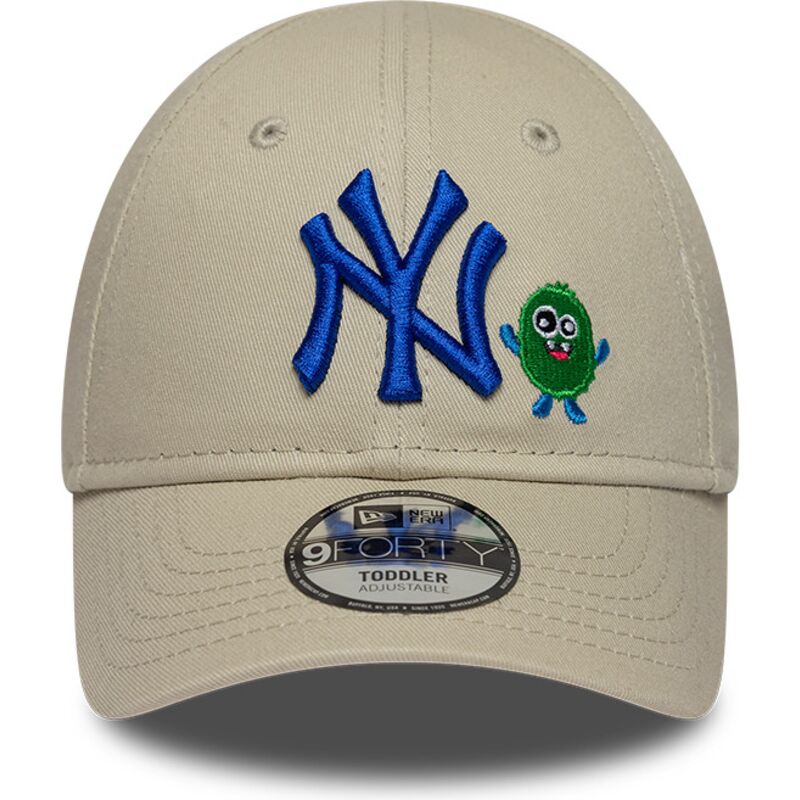 shapka-izvita-bezhov-reguliruem-9forty-monster-icon-na-new-york-yankees-mlb-ot-new-era