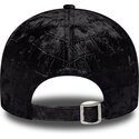 shapka-izvita-cherna-reguliruem-9forty-pattern-velour-na-new-york-yankees-mlb-ot-new-era