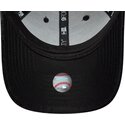 shapka-izvita-cherna-reguliruem-9forty-pattern-velour-na-new-york-yankees-mlb-ot-new-era