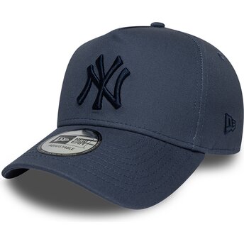 Шапка извита синя снапбек 9FORTY E Frame League Essential на New York Yankees MLB от New Era