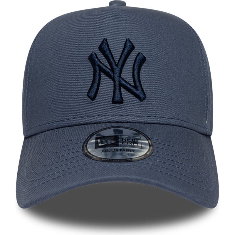 shapka-izvita-sinya-snapbek-9forty-e-frame-league-essential-na-new-york-yankees-mlb-ot-new-era