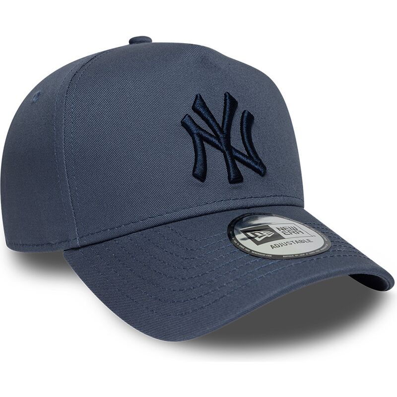 shapka-izvita-sinya-snapbek-9forty-e-frame-league-essential-na-new-york-yankees-mlb-ot-new-era
