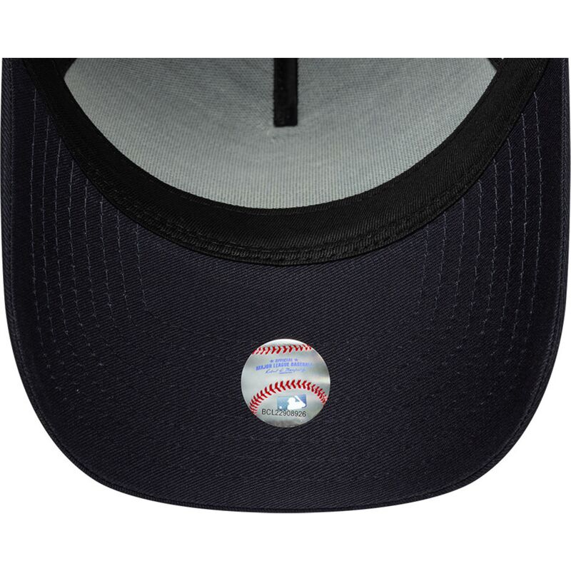 shapka-izvita-tmnosin-snapbek-9forty-dorado-e-frame-metallic-outline-na-los-angeles-dodgers-mlb-ot-new-era