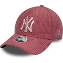 shapka-izvita-roza-reguliruem-9forty-m-crown-chunky-cord-na-new-york-yankees-mlb-ot-new-era