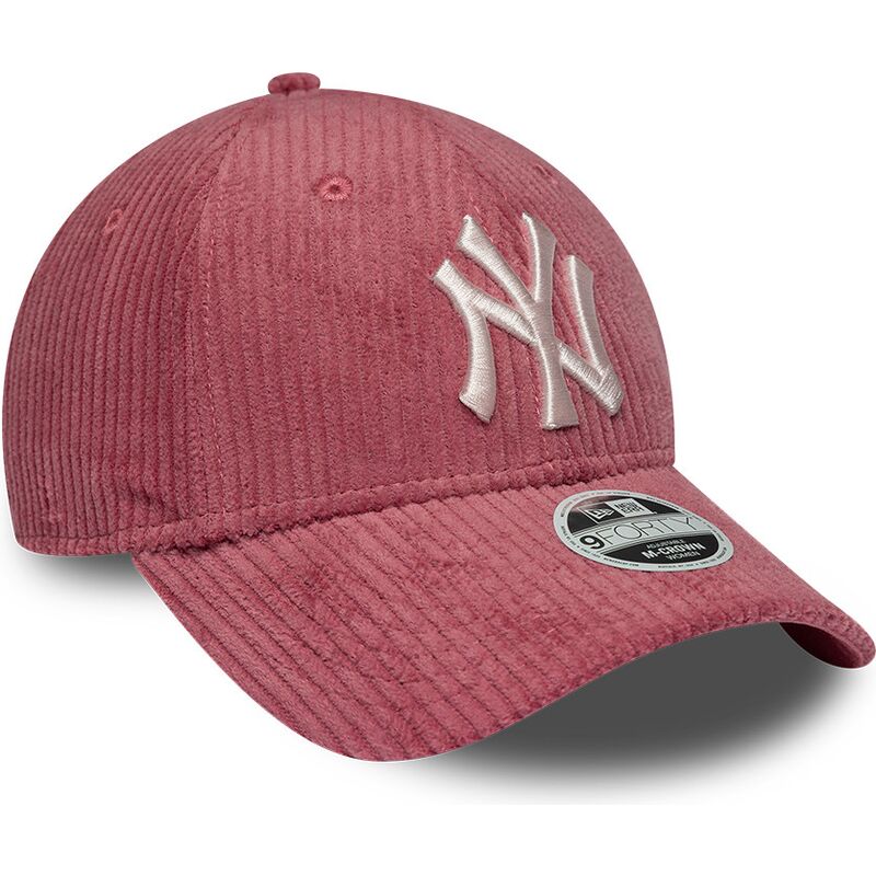 shapka-izvita-roza-reguliruem-9forty-m-crown-chunky-cord-na-new-york-yankees-mlb-ot-new-era