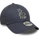 shapka-izvita-siv-reguliruem-9forty-outline-camo-na-los-angeles-dodgers-mlb-ot-new-era