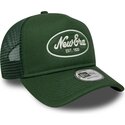 shapka-izvita-traker-zelena-snapbek-a-frame-oval-patch-foam-ot-new-era