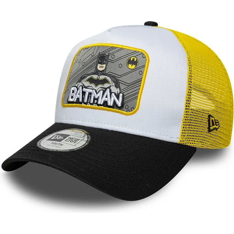 shapka-izvita-traker-mnogocveten-snapbek-za-deca-a-frame-patch-na-batman-dc-comics-ot-new-era