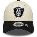 shapka-izvita-bezhov-reguliruem-9forty-colour-block-na-las-vegas-raiders-nfl-ot-new-era