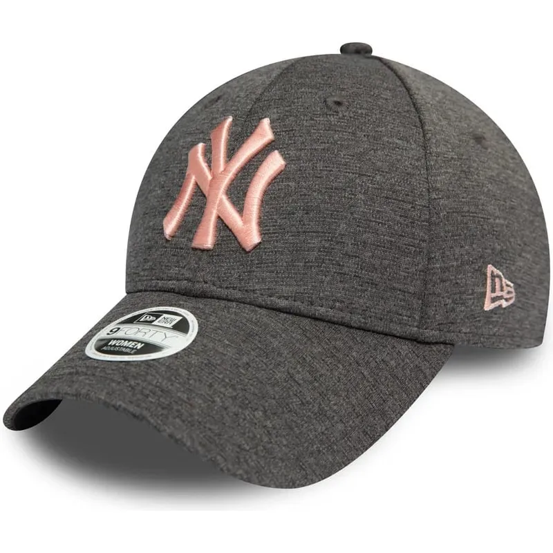 shapka-izvita-siv-reguliruem-rosa-9forty-tech-jersey-na-new-york-yankees-mlb-ot-new-era
