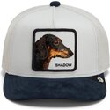 shapka-izvita-traker-sinya-snapbek-za-deca-suede-shadow-original-recipe-the-farm-goorin-bros