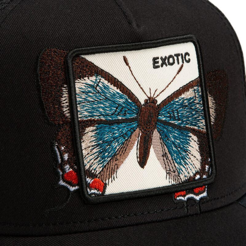 shapka-izvita-traker-cherna-snapbek-over-the-line-butterfly-out-of-bounds-exotic-the-farm-goorin-bros