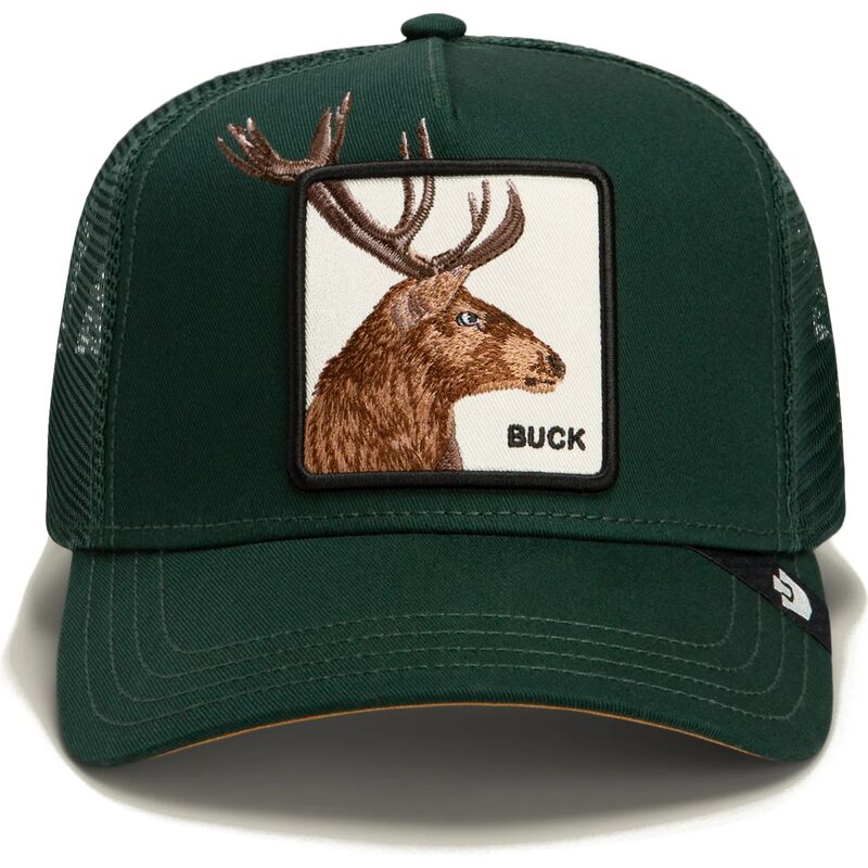 shapka-izvita-traker-zelena-snapbek-over-the-line-buck-out-of-bounds-the-farm-goorin-bros