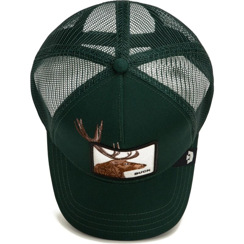 shapka-izvita-traker-zelena-snapbek-over-the-line-buck-out-of-bounds-the-farm-goorin-bros