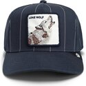 shapka-izvita-traker-tmnosin-snapbek-pinstripe-lone-wolf-playmakers-the-farm-goorin-bros