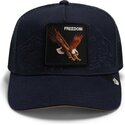 shapka-izvita-traker-tmnosin-snapbek-eagle-badlands-freedom-the-farm-goorin-bros
