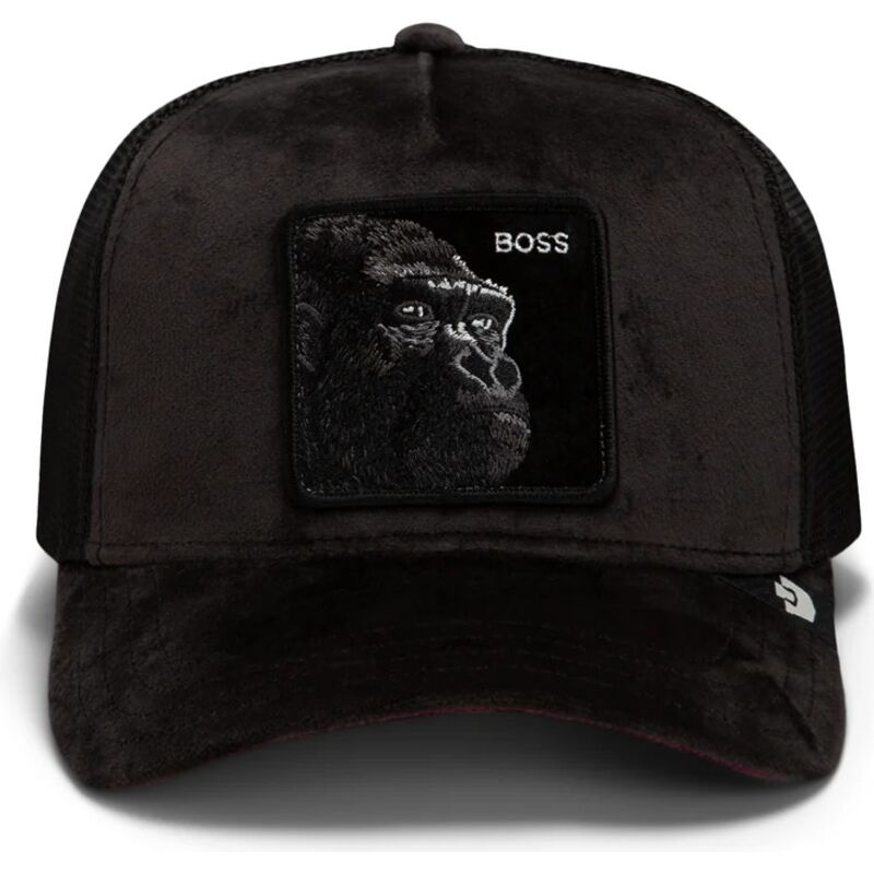 shapka-izvita-traker-cherna-snapbek-velour-boss-the-farm-goorin-bros