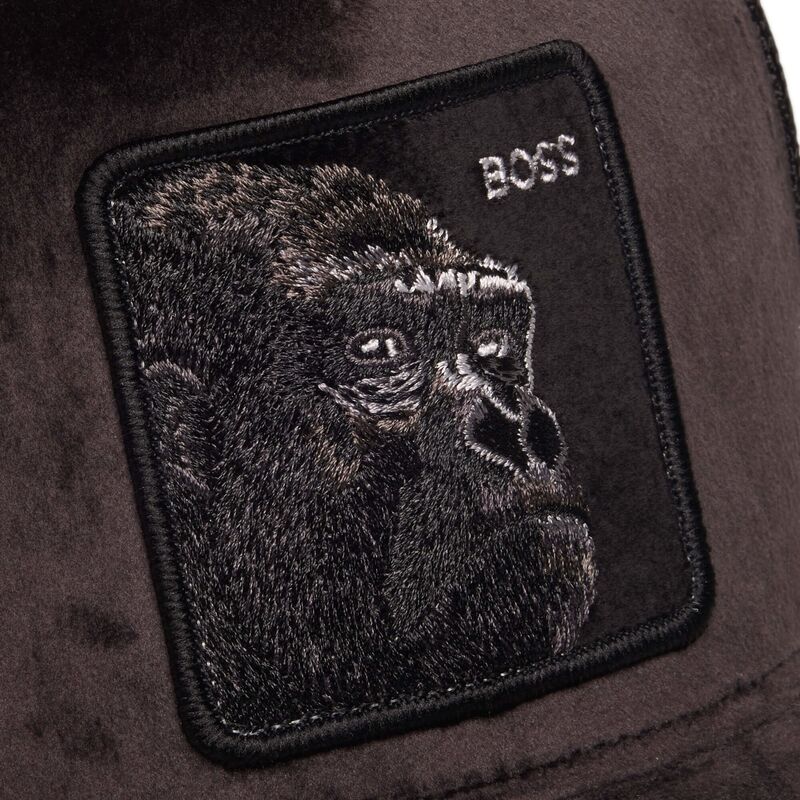 shapka-izvita-traker-cherna-snapbek-velour-boss-the-farm-goorin-bros