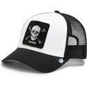 shapka-izvita-traker-cherna-snapbek-danger-skull-and-crossbones-original-recipe-the-farm-goorin-bros