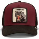 shapka-izvita-traker-chervena-snapbek-strength-panther-original-recipe-the-farm-goorin-bros