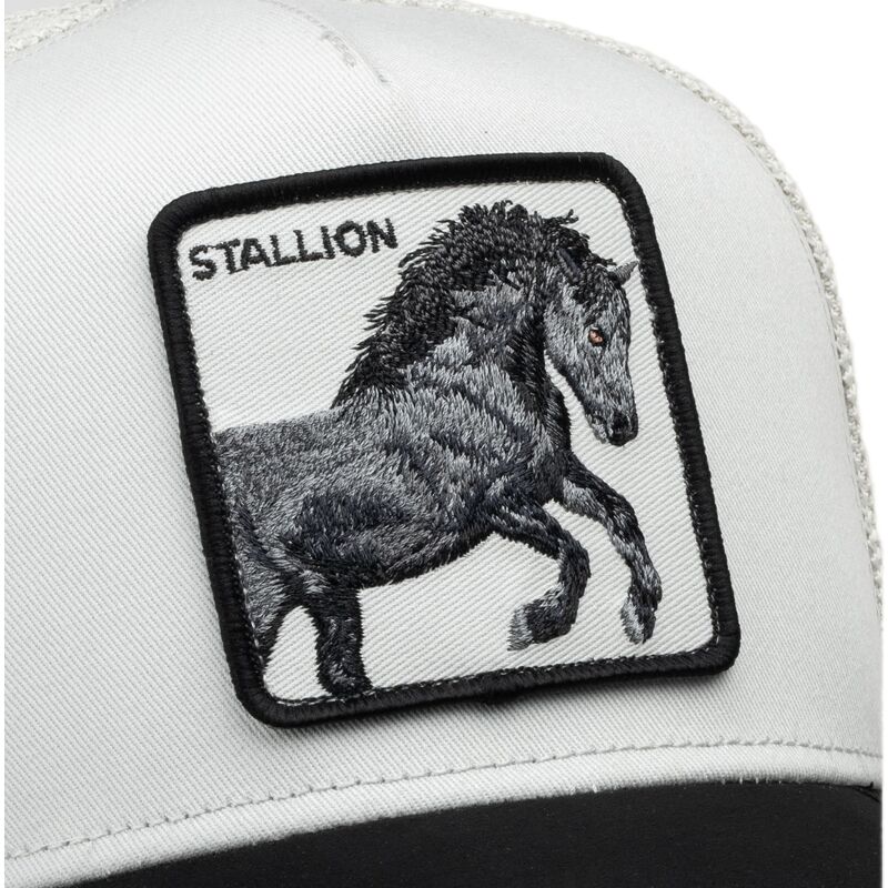 shapka-izvita-traker-byala-snapbek-digital-stallion-split-decision-the-farm-goorin-bros