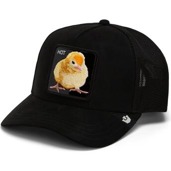Шапка извита тракер черна снапбек Black Out Chick Blackened Metallic Hot The Farm Goorin Bros.