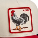 shapka-izvita-traker-chervena-snapbek-the-suede-rooster-microsuede-cock-the-farm-goorin-bros