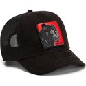 shapka-izvita-traker-cherna-snapbek-nera-rossa-microsuede-the-farm-goorin-bros