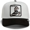 shapka-izvita-traker-siv-snapbek-suede-stallion-microsuede-the-farm-goorin-bros
