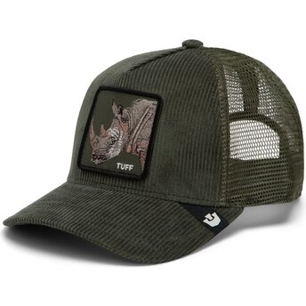 Шапка извита тракер зелена снапбек Corduroy Tuff Ridgeline The Farm Goorin Bros.