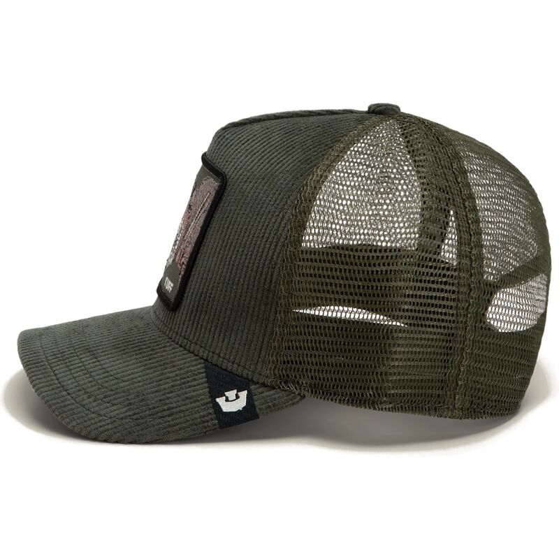 shapka-izvita-traker-zelena-snapbek-corduroy-tuff-ridgeline-the-farm-goorin-bros