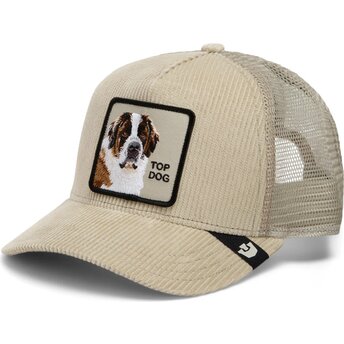 Шапка извита тракер бежов снапбек Corduroy Top Dog Ridgeline The Farm Goorin Bros.