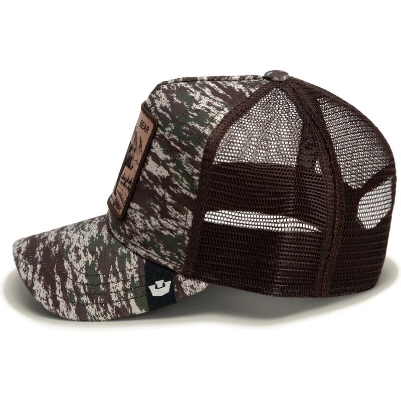 shapka-izvita-traker-kamuflazh-snapbek-engraved-bear-camo-glitch-the-farm-goorin-bros
