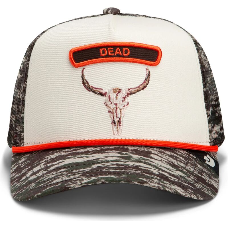 shapka-izvita-traker-kamuflazh-snapbek-rocker-dead-camo-glitch-skull-the-farm-goorin-bros